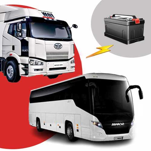 فروش باتری ماشین سنگین در اصفهان